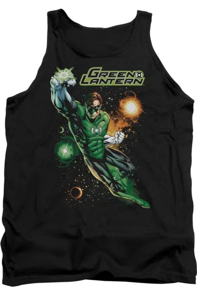 Gildan Justice League Of America Galactic Guardian Adult Tank Top In Black