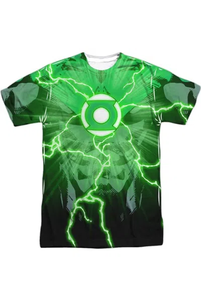 Gildan Justice League Of America John Burst Short Sleeve Adult Poly Crew Tee / T-shirt In White