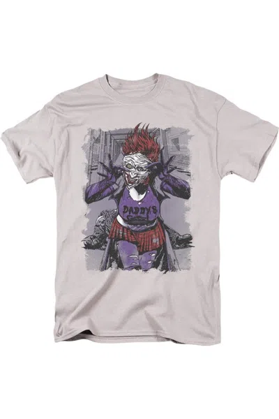 Gildan Justice League Of America Jokers Daughter Short Sleeve Adult Tee / T-shirt In Gray