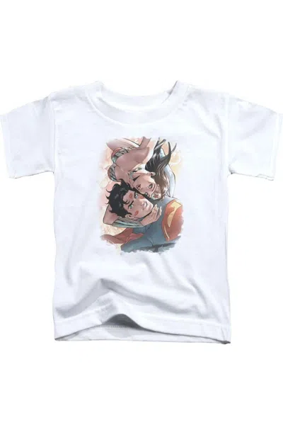 Gildan Kids' Justice League Of America Love Birds Short Sleeve Toddler Tee / T-shirt In White