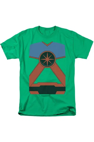 Gildan Justice League Of America Martian Mh Short Sleeve Adult Tee / T-shirt In Green