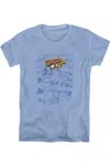 Gildan Justice League Of America On Call Short Sleeve Womens Tee / T-shirt In Multi