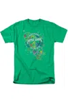 Gildan Justice League Of America Peace League Short Sleeve Adult Tee / T-shirt In Green
