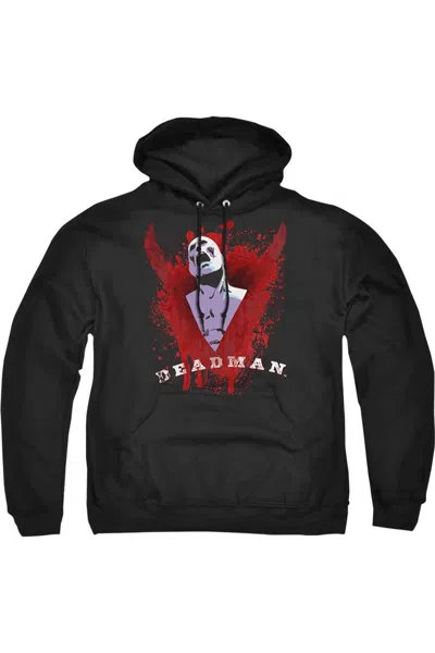 Gildan Justice League Of America Possession Adult Pull Over Hoodie / Hooded Sweatshirt In Black