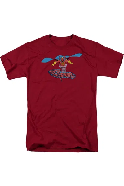 Gildan Justice League Of America Red Tornado Short Sleeve Adult Tee / T-shirt