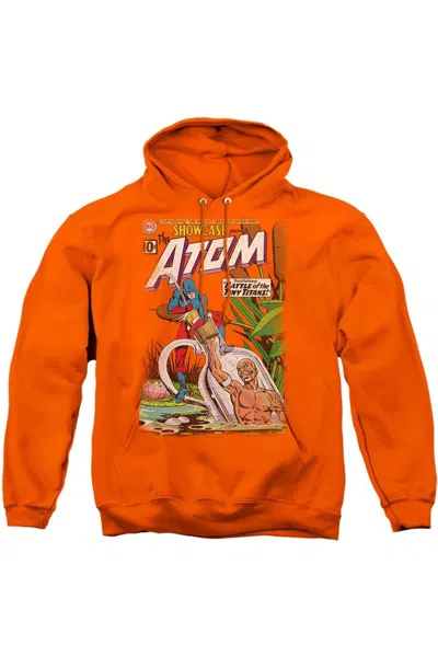 Gildan Justice League Of America Showcase #34 Cover Adult Pull Over Hoodie / Hooded Sweatshirt In Orange