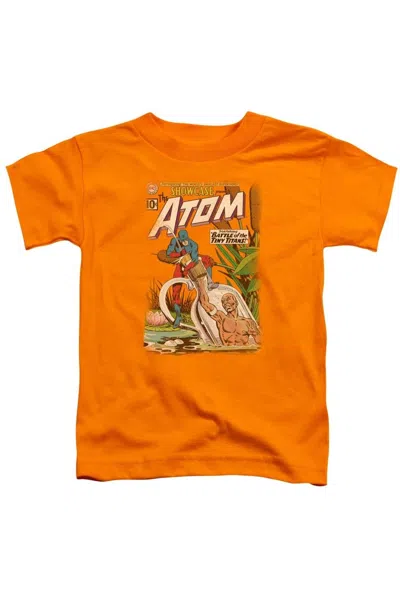 Gildan Kids' Justice League Of America Showcase #34 Cover Short Sleeve Youth Tee / T-shirt In Orange