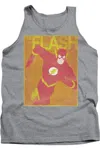 Gildan Justice League Of America Simple Flash Poster Adult Tank Top In Multi