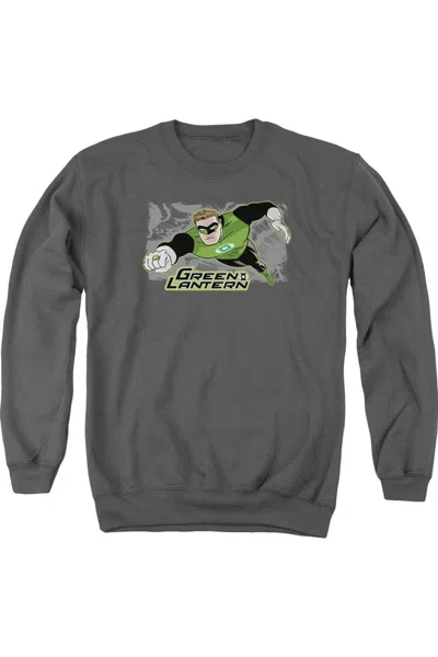 Gildan Justice League Of America Space Cop Adult Crewneck Sweatshirt In Pink