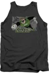 Gildan Justice League Of America Space Cop Adult Tank Top In Pink
