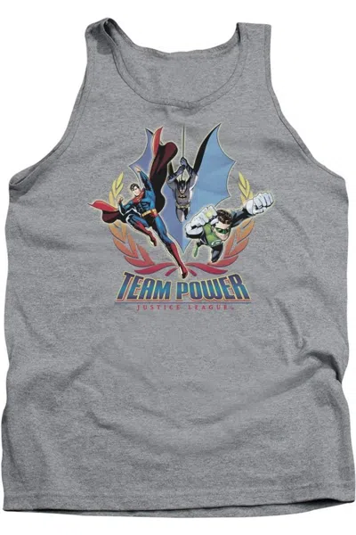 Gildan Justice League Of America Team Power Adult Tank Top In Multi