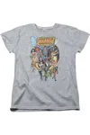 Gildan Justice League Of America Team Up Short Sleeve Women´s Tee / T-shirt In Multi