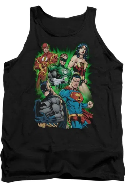 Gildan Justice League Of America Will Power Adult Tank Top In Black