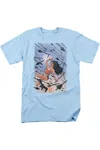 Gildan Justice League Of America Wonder Woman #1 Short Sleeve Adult Tee / T-shirt In Blue