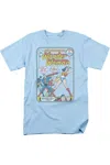 Gildan Justice League Of America Wonder Woman #212 Cover Short Sleeve Adult Tee / T-shirt In Blue
