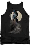 Gildan Justice League Of America Zatanna Illusion Adult Tank Top In Black