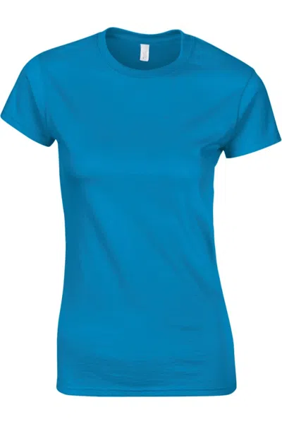 Gildan Ladies Soft Style Short Sleeve T-shirt In Multi