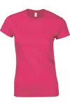 Gildan Ladies Soft Style Short Sleeve T-shirt In Multi