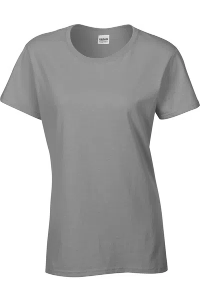 Gildan Ladies/womens Heavy Cotton Missy Fit Short Sleeve T-shirt In Multi