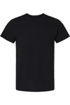 Gildan Light Cotton T-shirt In Black