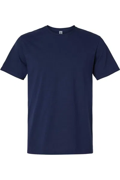 Gildan Light Cotton T-shirt In Blue