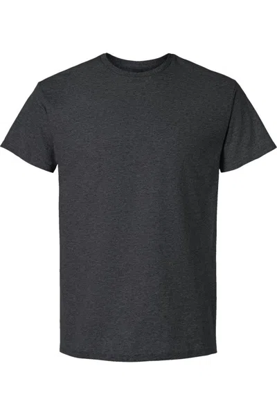 Gildan Light Cotton T-shirt In Gray