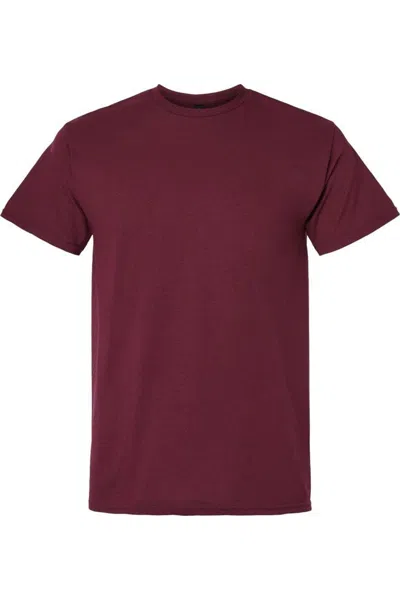 Gildan Light Cotton T-shirt In Red