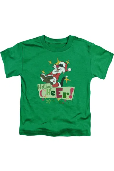 Gildan Kids' Looney Tunes Cheer Sylvester Short Sleeve Youth Tee / T-shirt In Animal Print