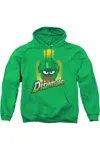 Gildan Looney Tunes Disintegrate Adult Pull Over Hoodie / Hooded Sweatshirt In Green