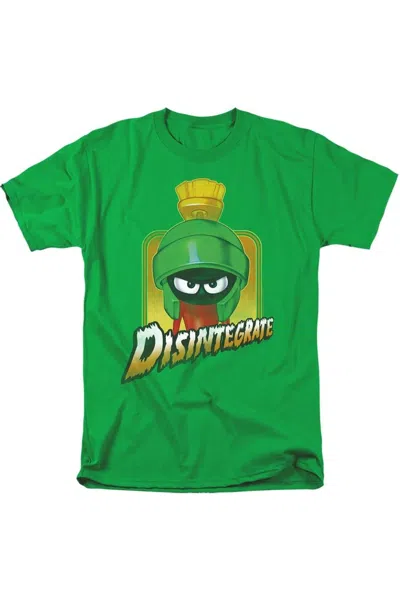 Gildan Looney Tunes Disintegrate Short Sleeve Adult Tee / T-shirt In Green