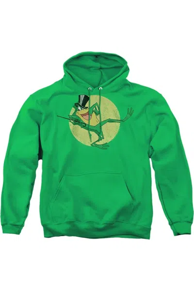 Gildan Looney Tunes Hello My Baby Adult Pull Over Hoodie / Hooded Sweatshirt In Green