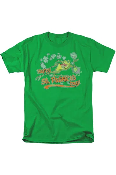 Gildan Looney Tunes Michigan J Short Sleeve Adult Tee / T-shirt In Green