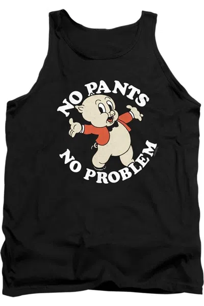 Gildan Looney Tunes No Pants Adult Tank Top In Black