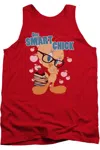 Gildan Looney Tunes One Smart Chick Adult Tank Top In Red