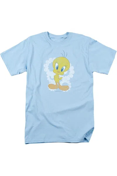 Gildan Looney Tunes Retro Tweety Short Sleeve Adult Tee / T-shirt In Blue