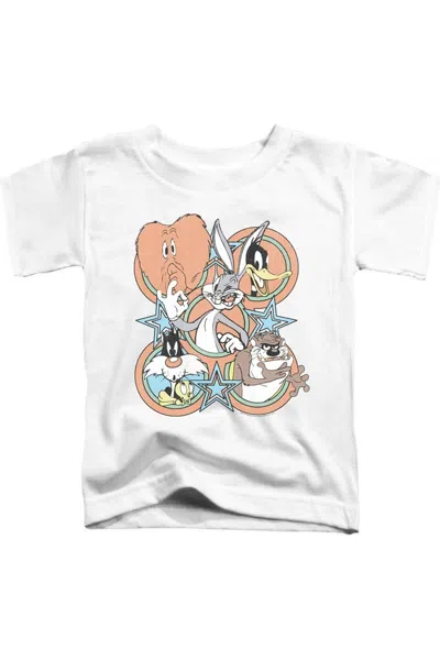 Gildan Kids' Looney Tunes Screen Stars Short Sleeve Juvenile Tee / T-shirt In White