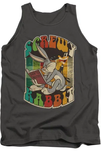 Gildan Looney Tunes Screwy Rabbit Adult Tank Top In Pink