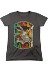 Gildan Looney Tunes Screwy Rabbit Short Sleeve Women´s Tee / T-shirt In Pink
