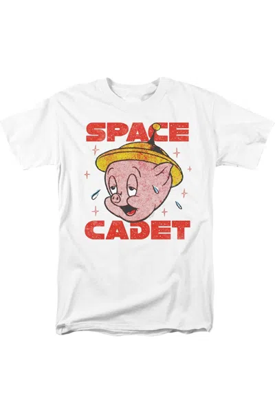 Gildan Looney Tunes Space Ghost Short Sleeve Adult Tee / T-shirt In White