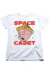 Gildan Looney Tunes Space Ghost Short Sleeve Women´s Tee / T-shirt In White