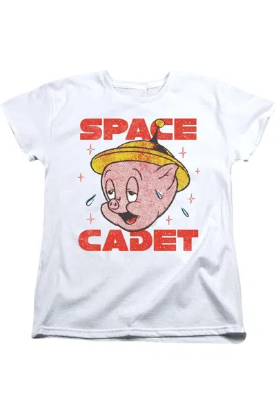 Gildan Looney Tunes Space Ghost Short Sleeve Women´s Tee / T-shirt In White