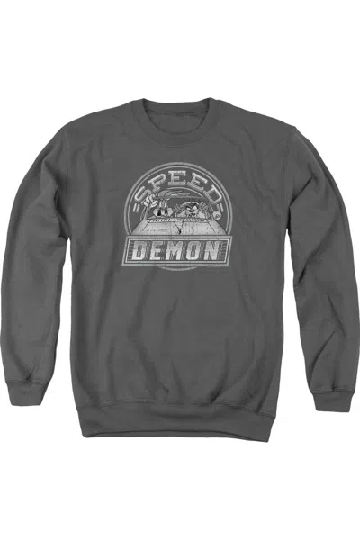 Gildan Looney Tunes Speed Demon Adult Crewneck Sweatshirt In Pink
