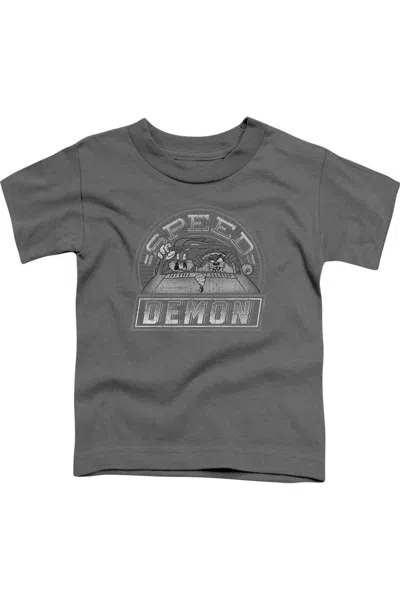 Gildan Kids' Looney Tunes Speed Demon Short Sleeve Toddler Tee / T-shirt In Gray