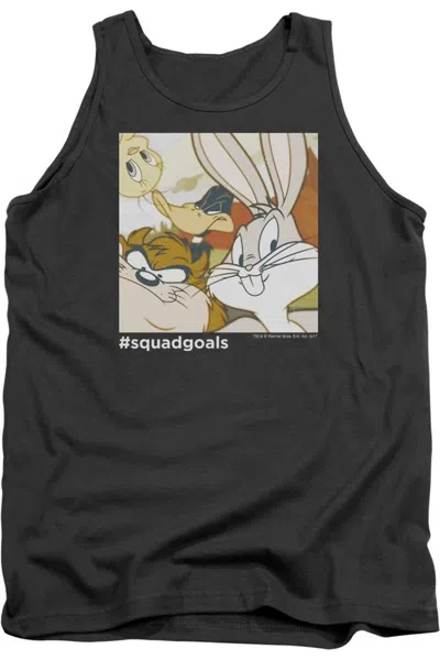 Gildan Looney Tunes Squad Goals Adult Tank Top In Pink