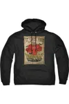 Gildan Looney Tunes The Depths Adult Pull Over Hoodie / Hooded Sweatshirt In Black