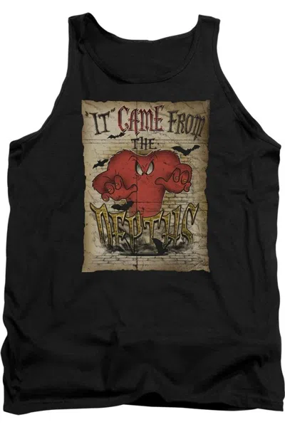 Gildan Looney Tunes The Depths Adult Tank Top In Black