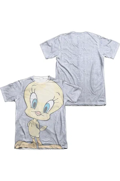 Gildan Looney Tunes Tweety Girl (front/back Print) Adult Poly/cotton Short Sleeve Tee / T-shirt In Multi