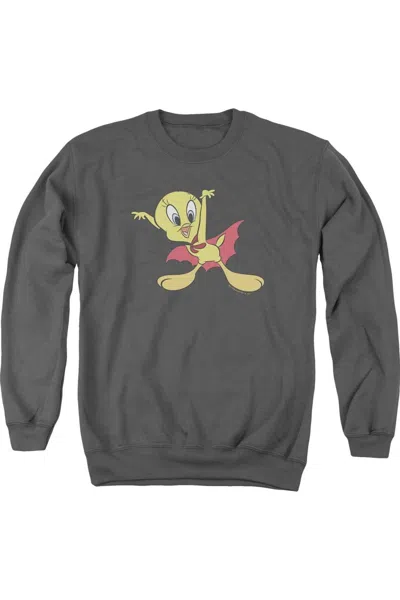 Gildan Looney Tunes Vampire Tweety Adult Crewneck Sweatshirt In Pink