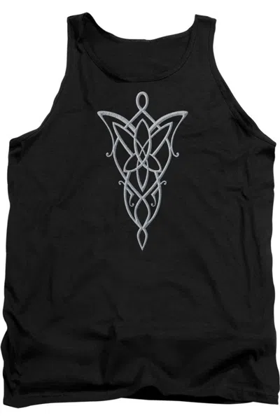 Gildan Lord Of The Rings Arwen Necklace Adult Tank Top In Black