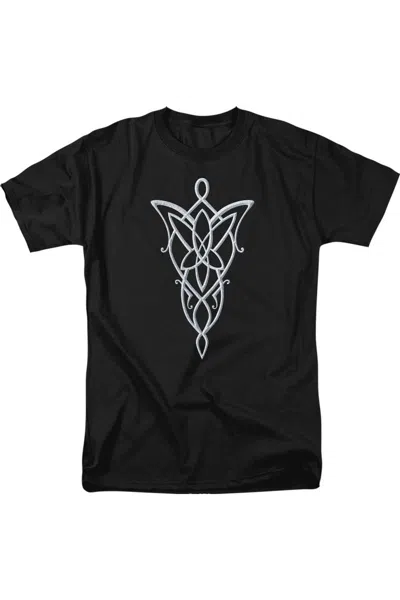 Gildan Lord Of The Rings Arwen Necklace Short Sleeve Adult Tee / T-shirt In Black